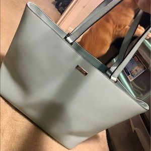 Baby blue Kate Spade tote